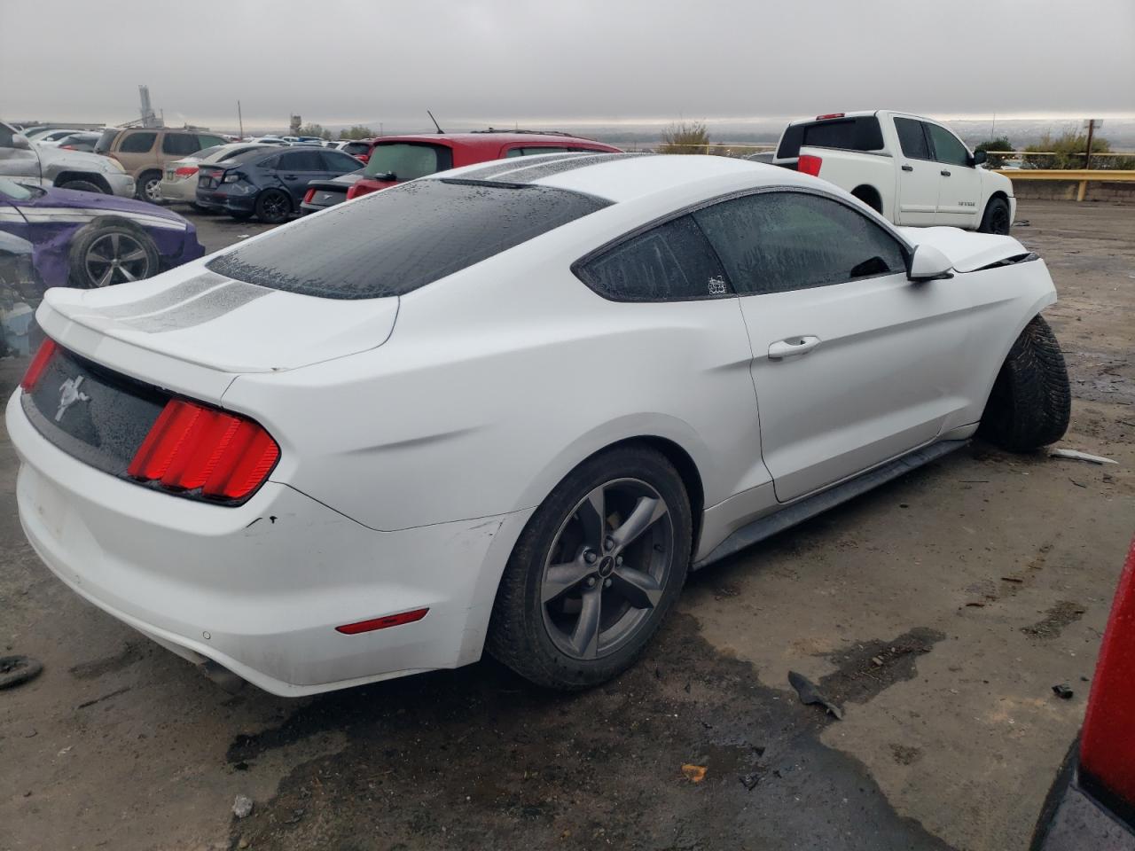 2016 Ford Mustang VIN 1FA6P8AM5G5333724 Copart auction photo, side damage thumbnail 3