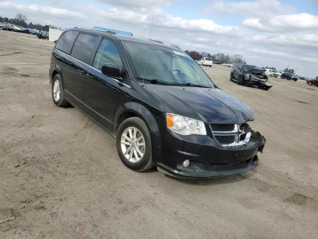 2018 Dodge Caravan VIN 2C4RDGCG8JR299385 Copart auction photo, front end / side damage thumbnail 11