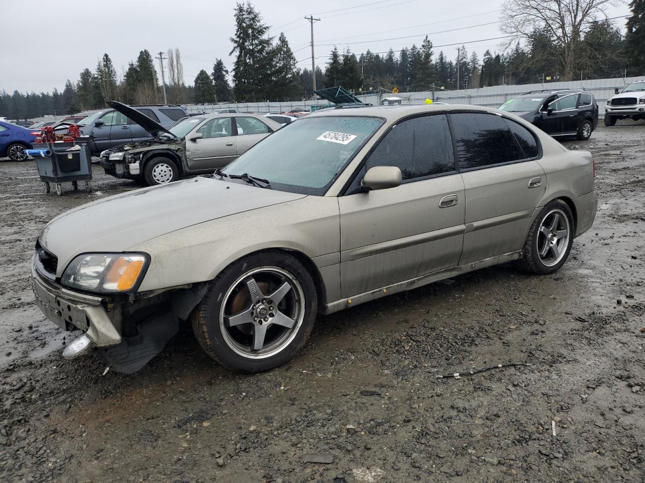 2001 Subaru Legacy VIN 4S3BE645016202306