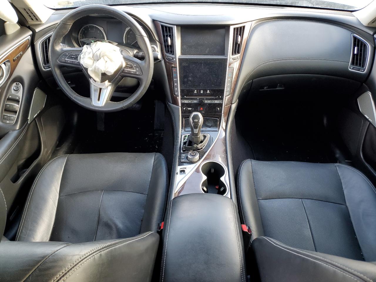 2018 Infiniti Q50 VIN JN1AV7AR9JM780007 Copart auction photo, vandalism / front end damage thumbnail 8