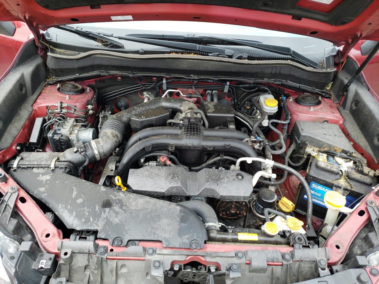 2017 Subaru Forester VIN JF2SJAGCXHH561803 Copart auction photo, front end / side damage thumbnail 11