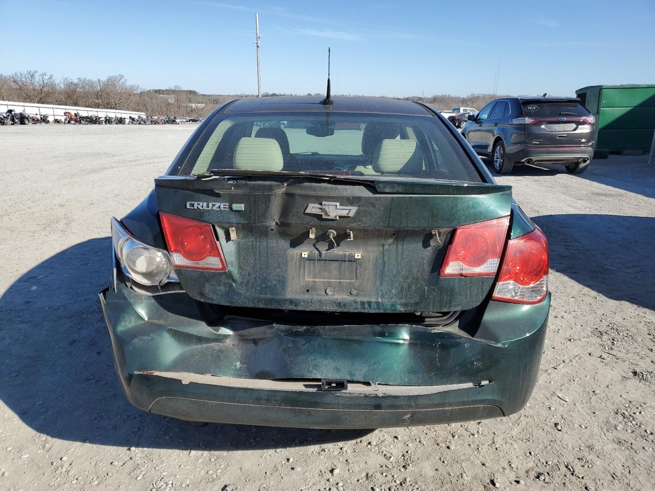 2014 Chevrolet Cruze VIN 1G1P75SZ0E7452167 Copart auction photo, rear end / minor dent/scratches damage thumbnail 6