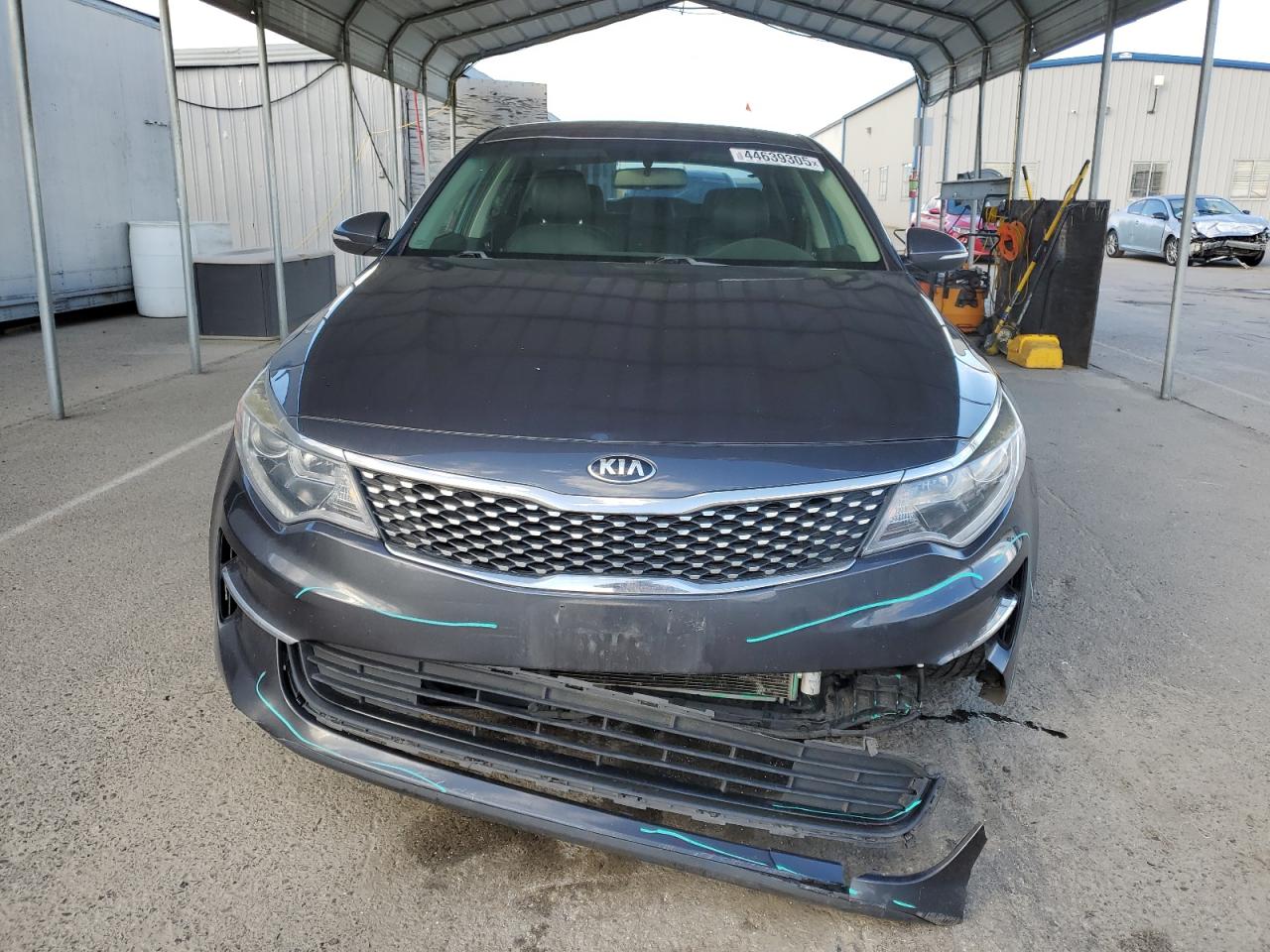 2018 KIA Optima VIN 5XXGU4L36JG272889 Copart auction photo, front end damage thumbnail 5
