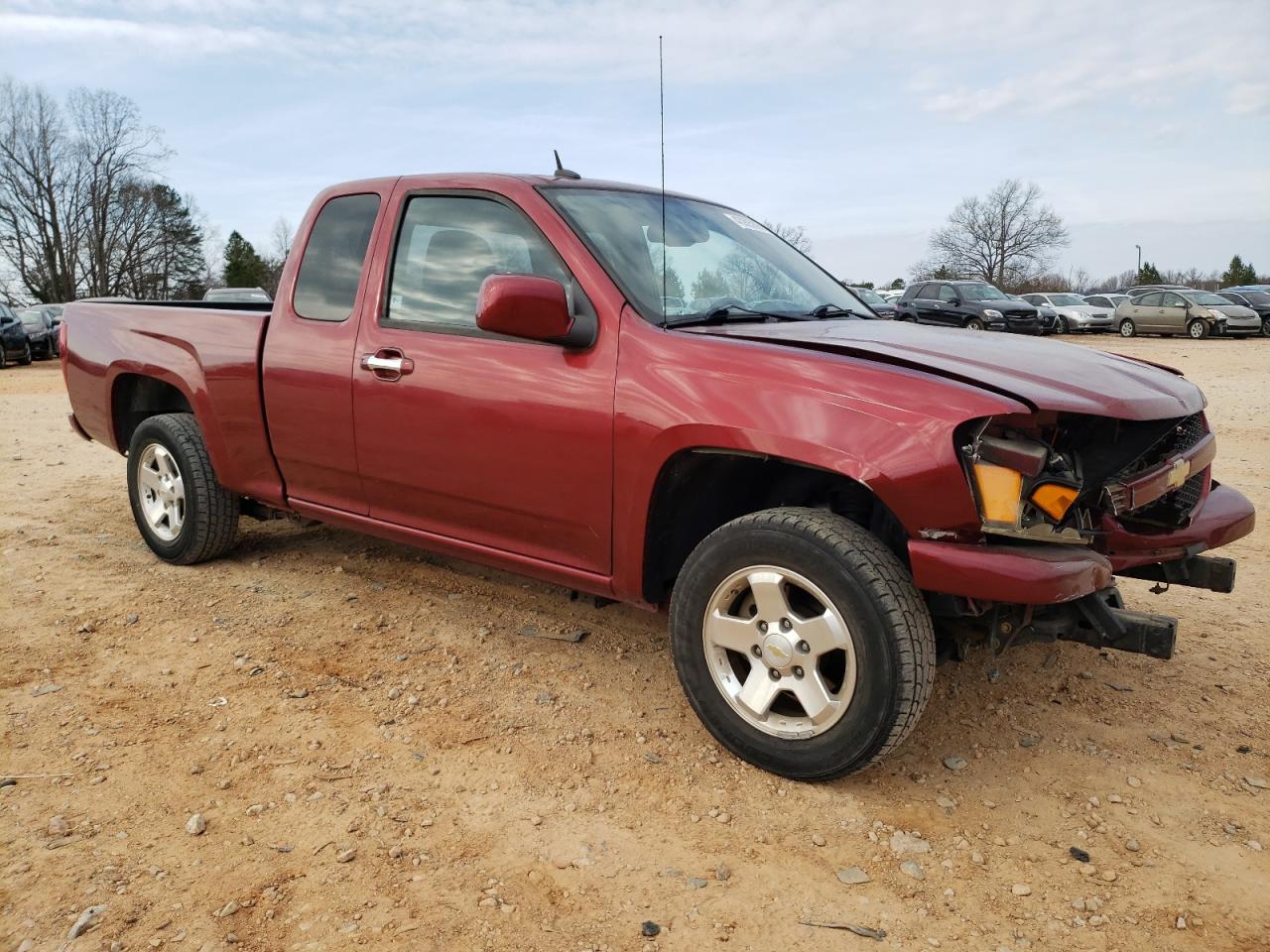 2010 Chevrolet Colorado VIN 1GCESCD97A8141631 Copart auction photo, front end / mechanical damage thumbnail 4
