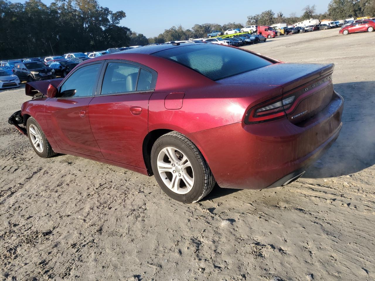 2019 Dodge Charger VIN 2C3CDXBG0KH655637 Copart auction photo, front end / minor dent/scratches damage thumbnail 2