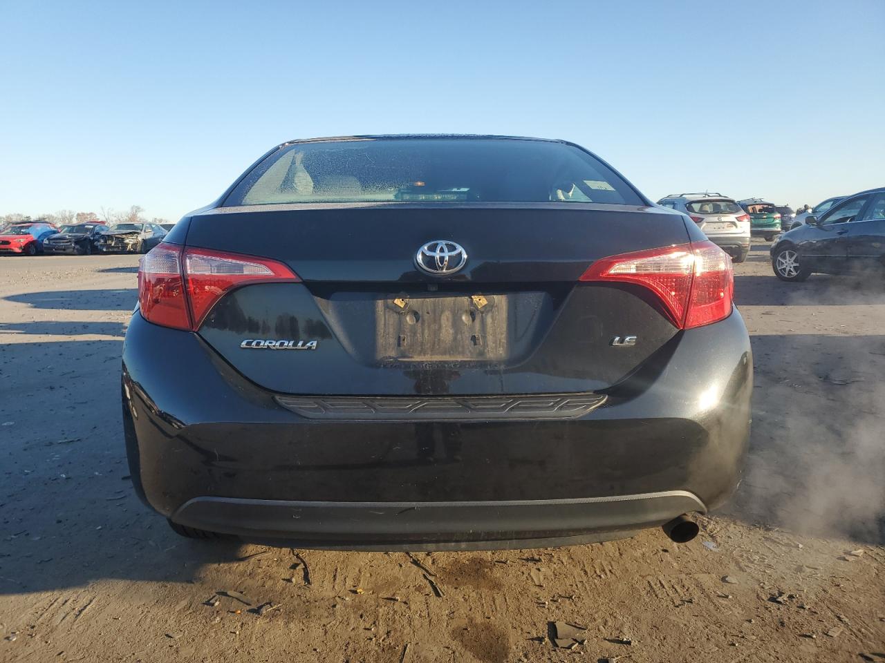 2017 Toyota Corolla VIN 2T1BURHEXHC956749 Copart auction photo, front end / minor dent/scratches damage thumbnail 6
