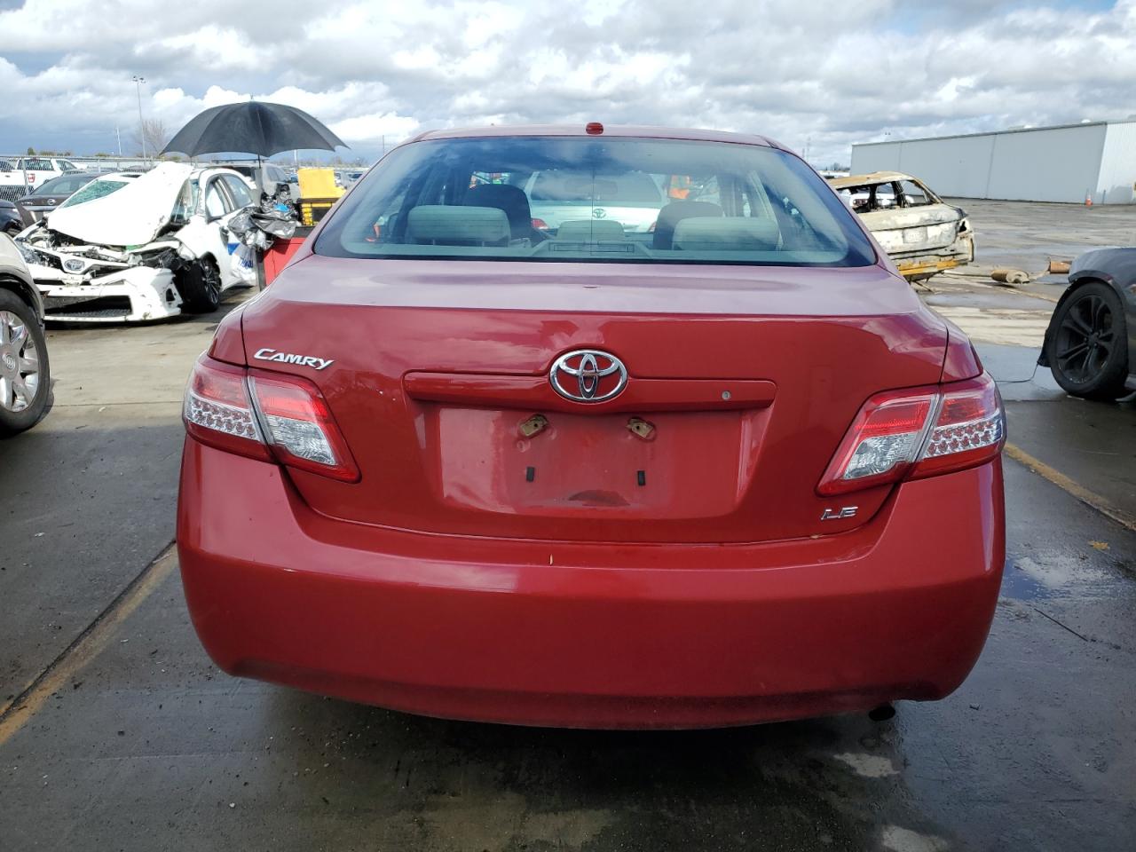 2010 Toyota Camry VIN 4T1BF3EK5AU053494 Copart auction photo, front end damage thumbnail 6
