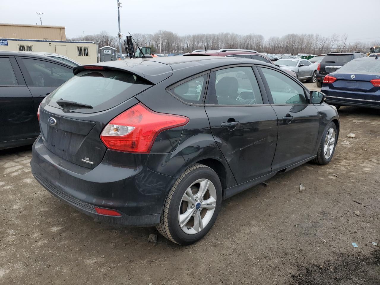 2014 Ford Focus VIN 1FADP3K22EL397042 Copart auction photo, top/roof / side damage thumbnail 3