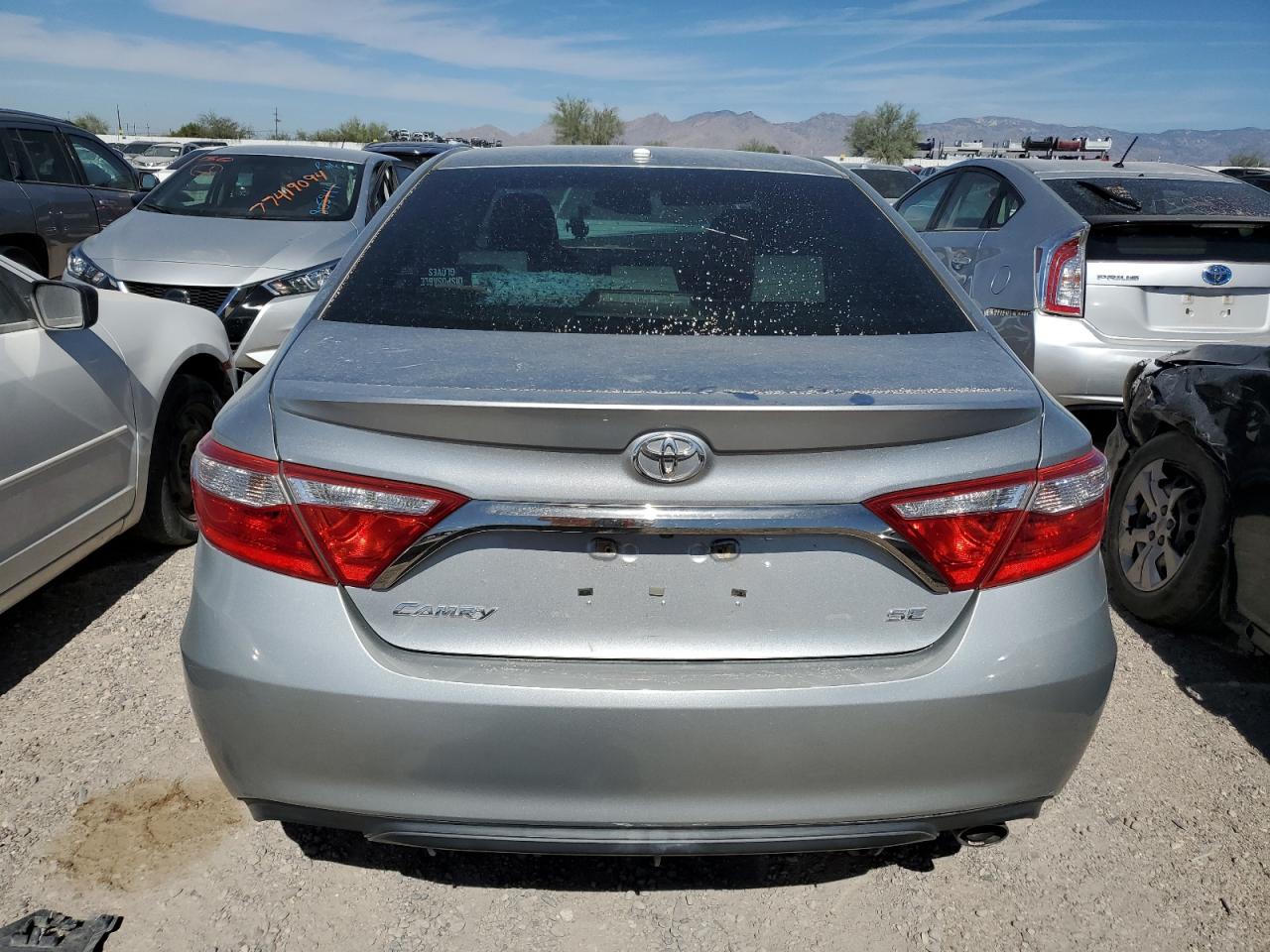 2017 Toyota Camry VIN 4T1BF1FKXHU392880 Copart auction photo, front end / mechanical damage thumbnail 6