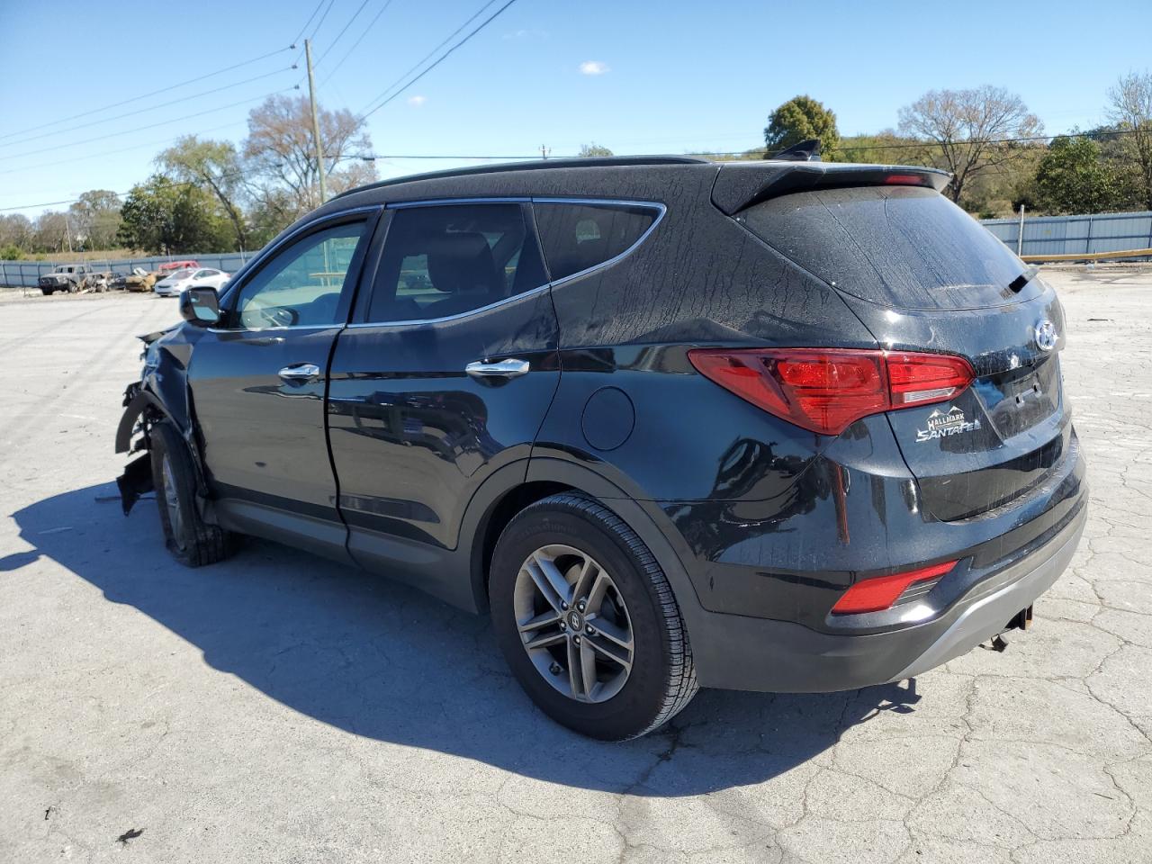 2017 Hyundai Santa Fe VIN 5NMZU3LBXHH024540 Copart auction photo, front end damage thumbnail 2