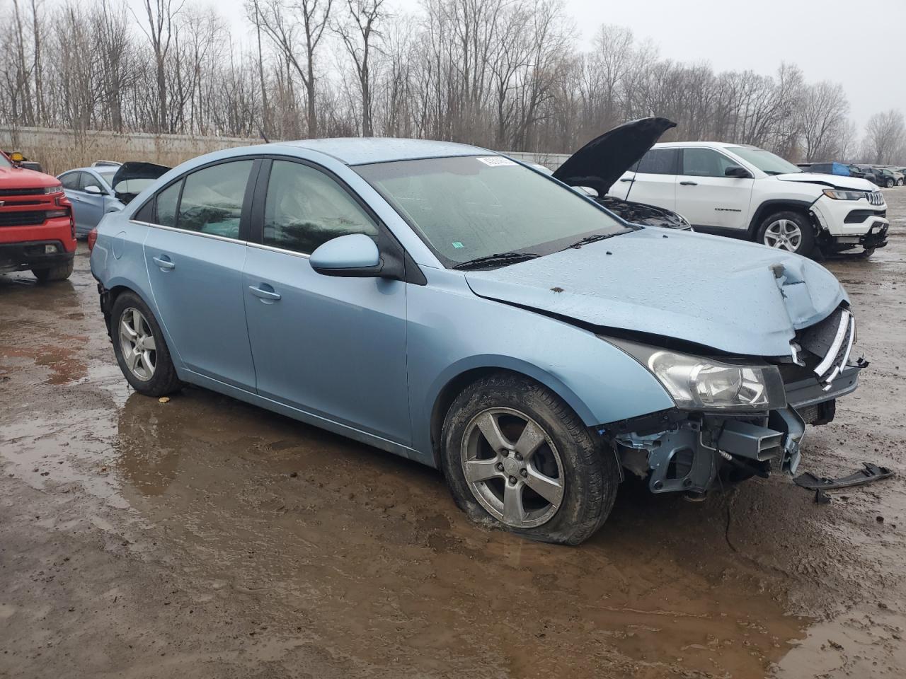 2012 Chevrolet Cruze VIN 1G1PF5SC0C7147473 Copart auction photo, front end / rear end damage thumbnail 4