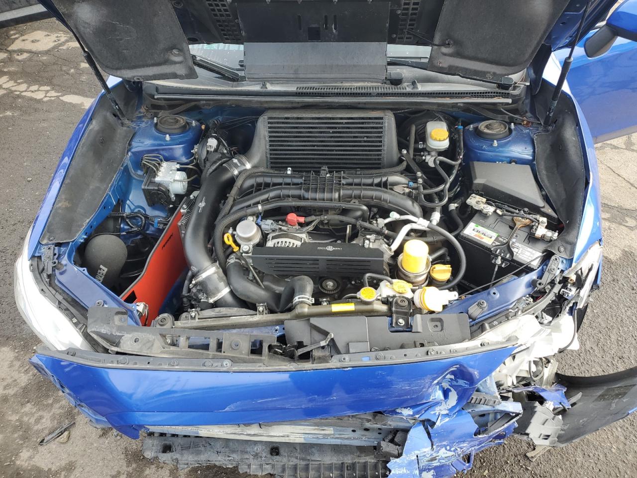 2017 Subaru WRX VIN JF1VA1E67H9839971 Copart auction photo, front end / mechanical damage thumbnail 11