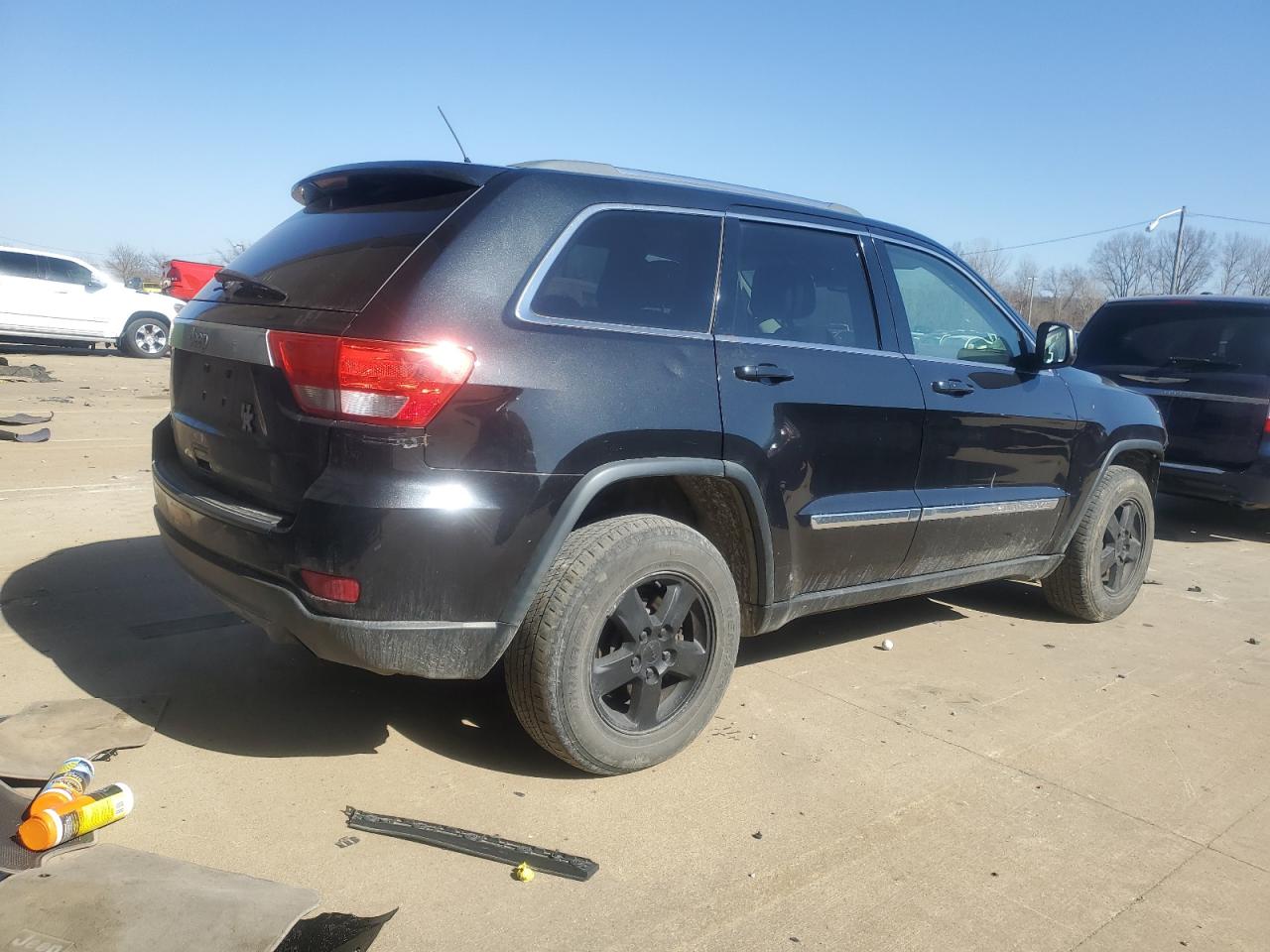 2012 Jeep Grand Cherokee VIN 1C4RJFAG7CC316310 Copart auction photo, undercarriage damage thumbnail 3