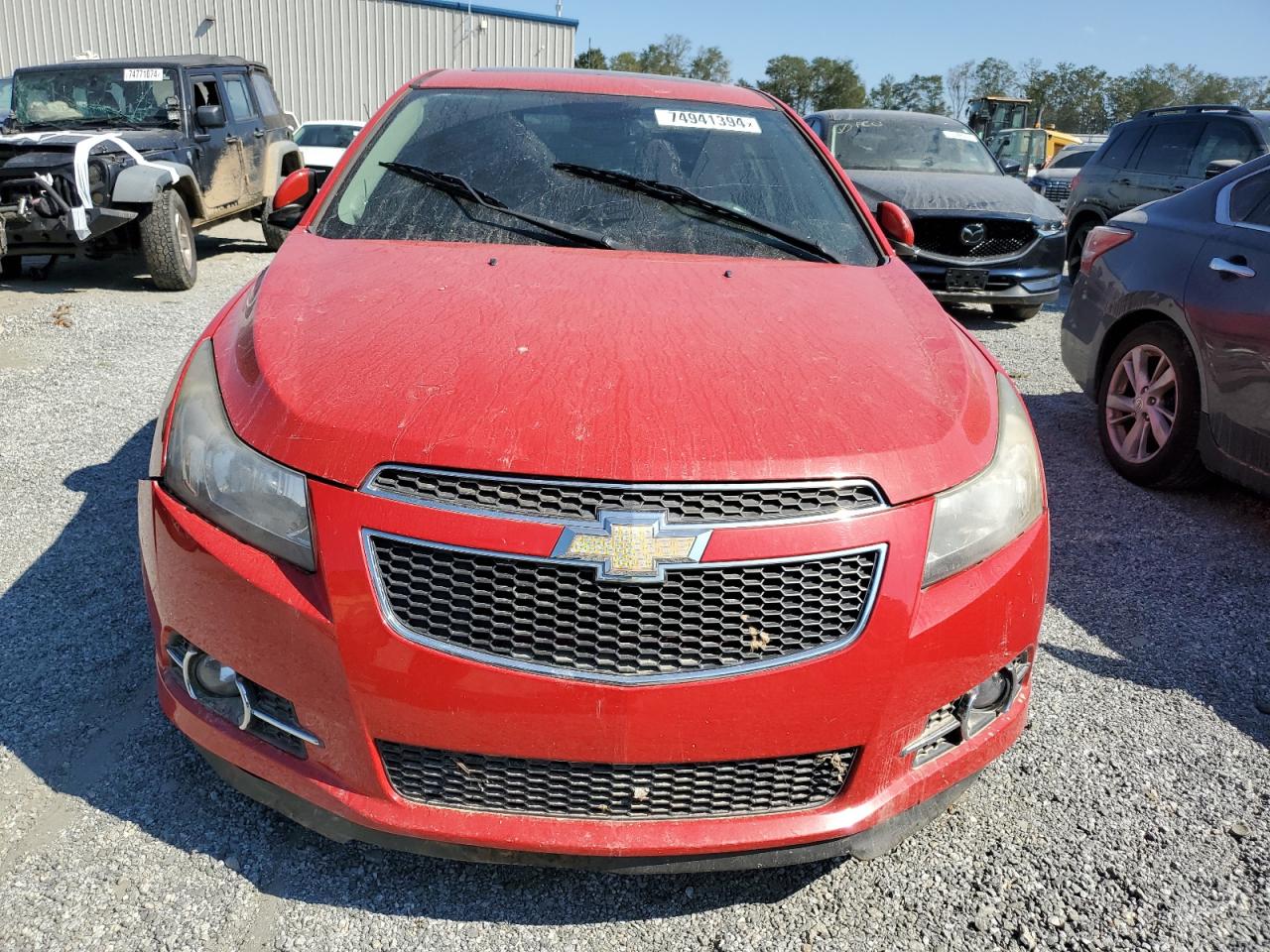 2012 Chevrolet Cruze VIN 1G1PH5SC5C7374748 Copart auction photo, water/flood damage thumbnail 5