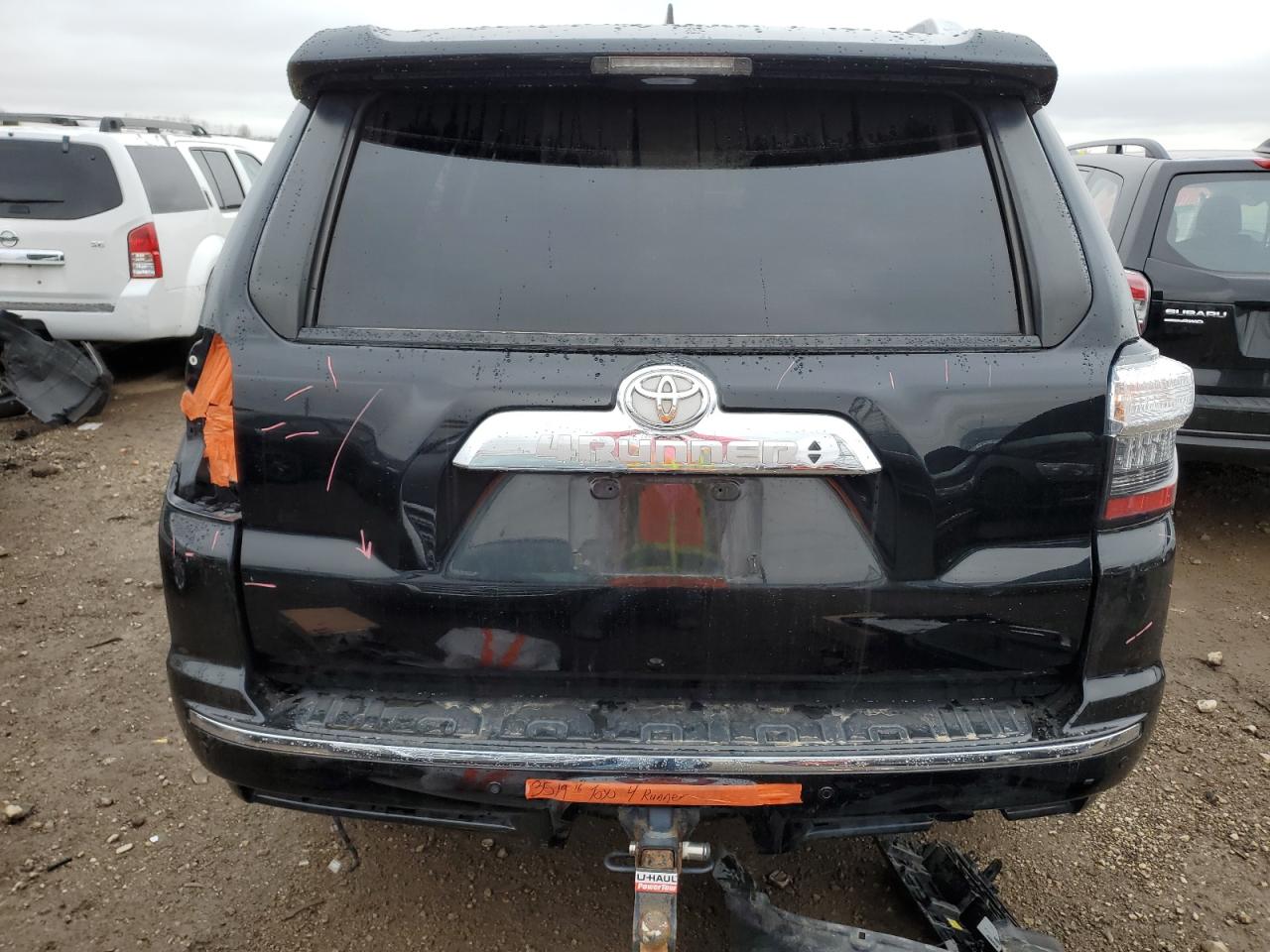 2016 Toyota 4Runner VIN JTEBU5JR6G5380400 Copart auction photo, side / all over damage thumbnail 6