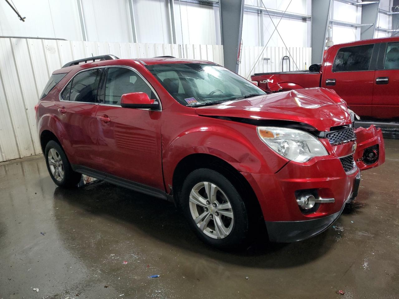 2015 Chevrolet Equinox VIN 1GNFLGEK2FZ109303 Copart auction photo, front end / hail damage thumbnail 4