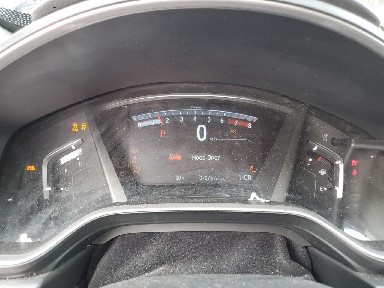 2020 Honda CR-V VIN 7FARW2H84LE017499 Copart auction photo, front end damage thumbnail 9
