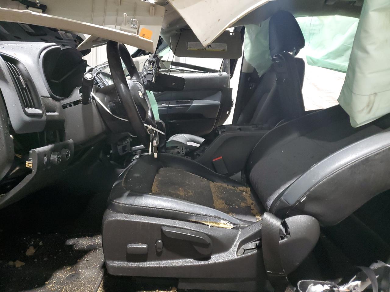 2017 Chevrolet Colorado VIN 1GCGTDEN5H1258277 Copart auction photo, rollover damage thumbnail 7