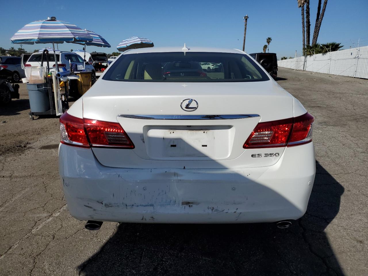 2012 Lexus ES VIN JTHBK1EG2C2509769 Copart auction photo, front end / rear end damage thumbnail 6