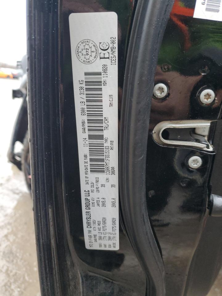 2015 RAM 1500 VIN 1C6RR7MT1FS515183 Copart auction photo, front end / all over damage thumbnail 13