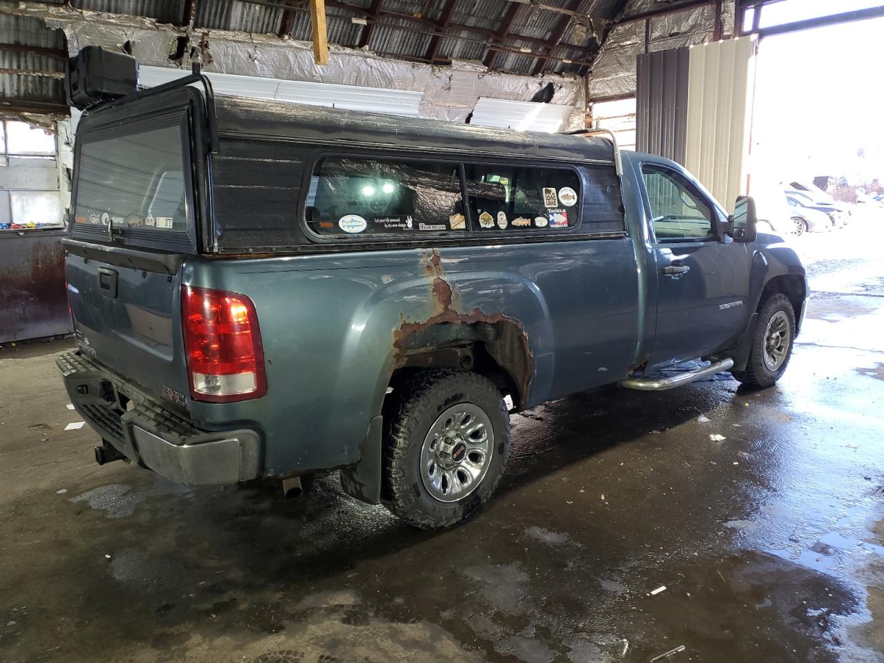 2011 GMC Sierra VIN 1GTN1TEA1BZ376694 Copart auction photo, front end damage thumbnail 3