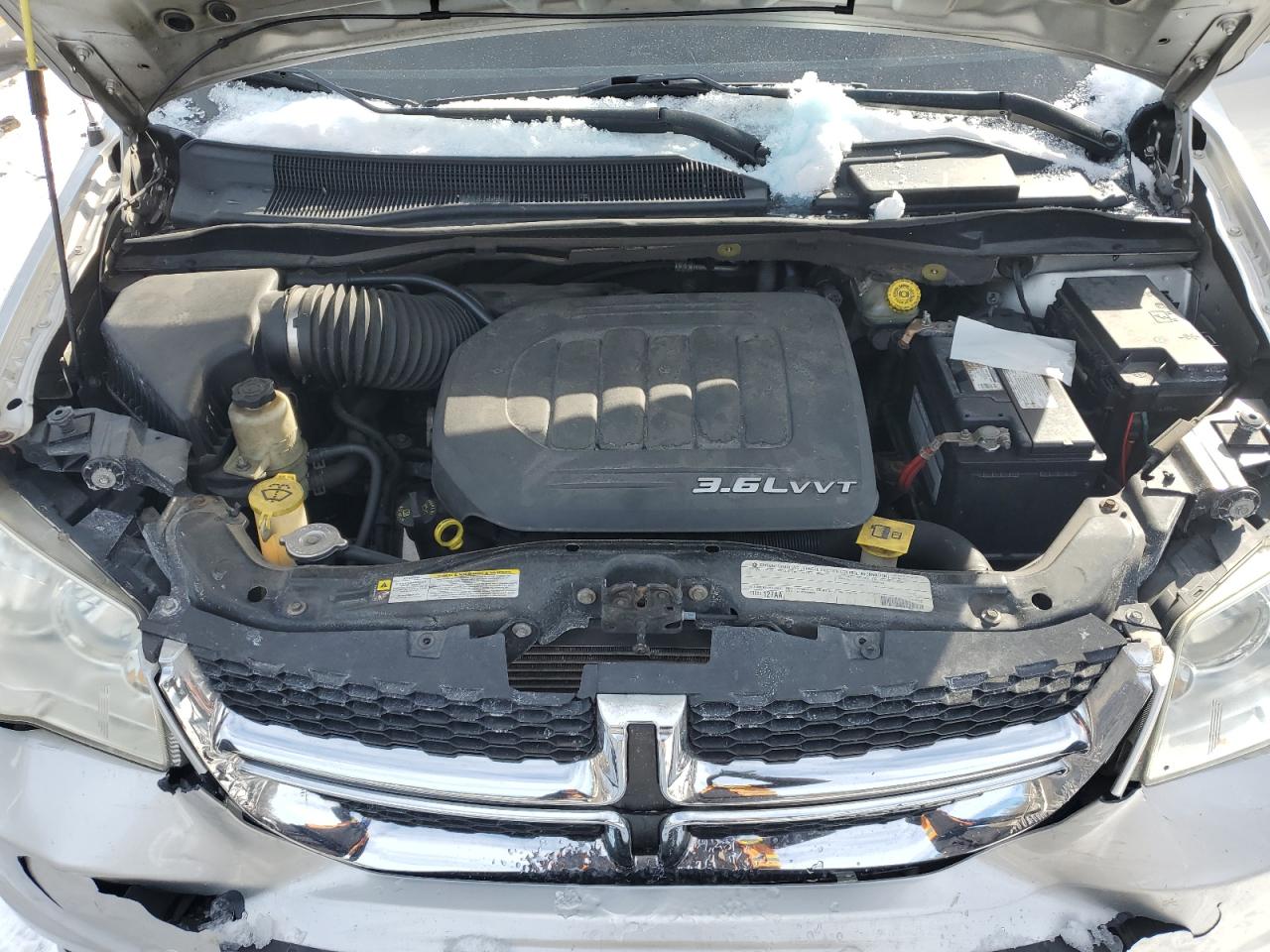 2011 Dodge Caravan VIN 2D4RN3DG5BR786407 Copart auction photo, front end / minor dent/scratches damage thumbnail 14