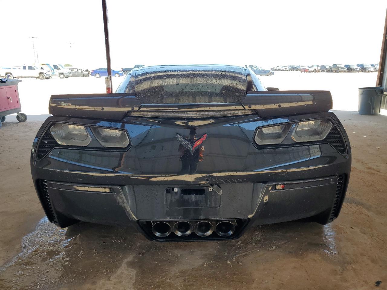 2016 Chevrolet Corvette VIN 1G1YN2D69G5611438 Copart auction photo, side / front end damage thumbnail 6