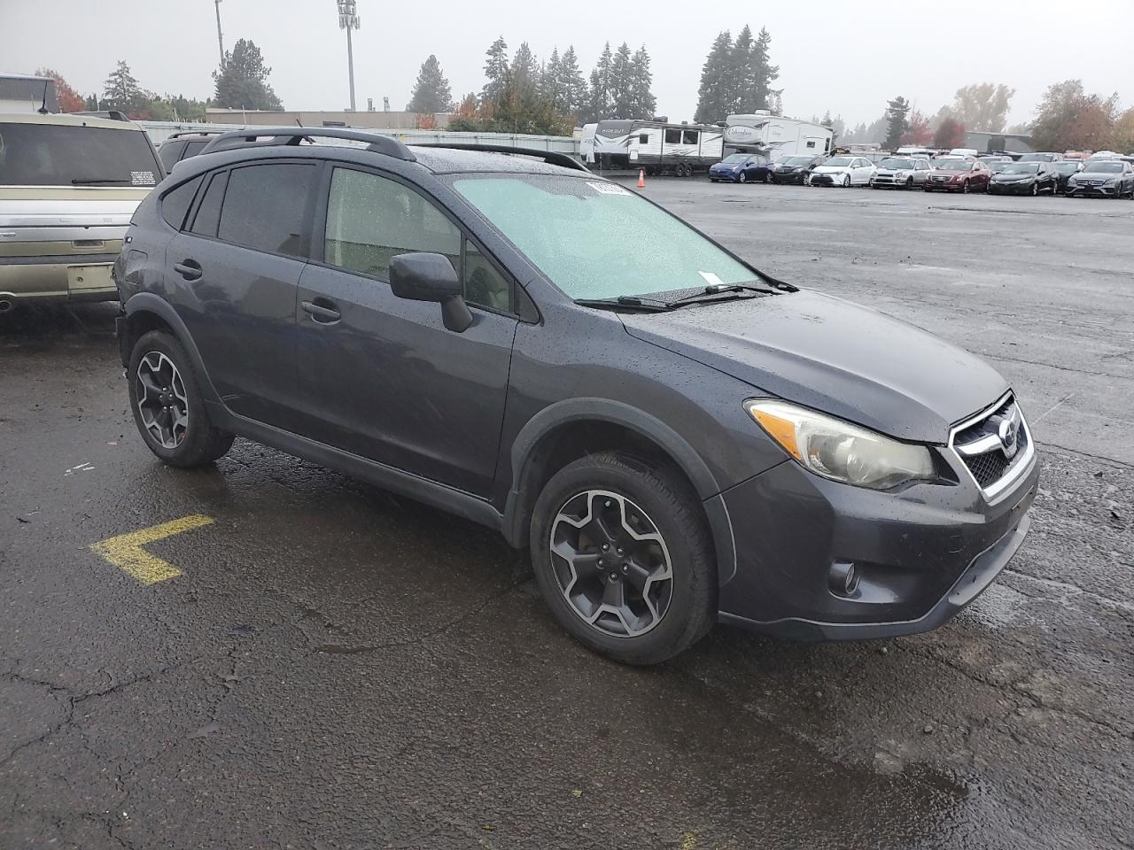 2013 Subaru XV VIN JF2GPAGC1D2819322 Copart auction photo, side / rear end damage thumbnail 4