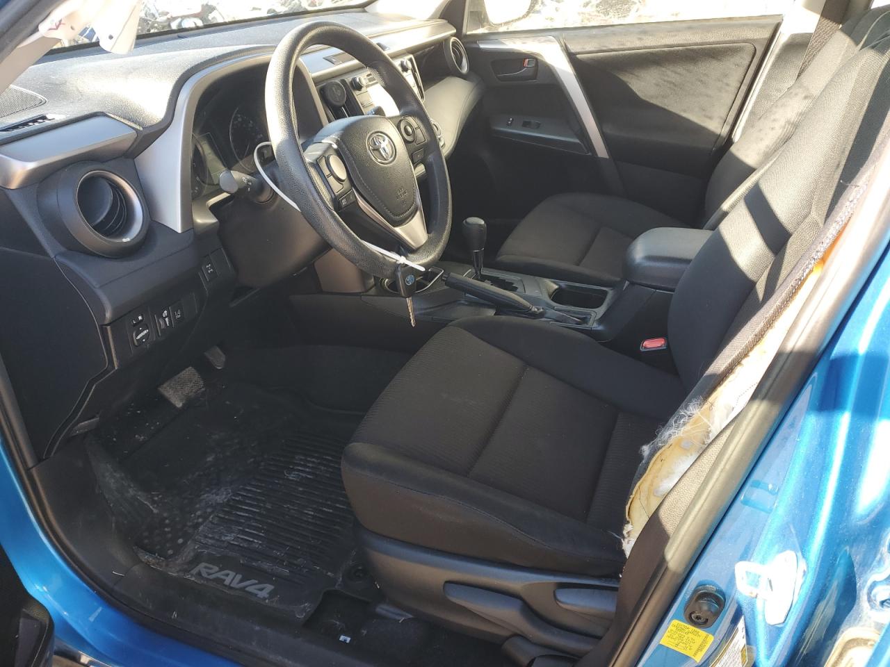 2017 Toyota RAV 4 VIN JTMBFREVXHJ713879 Copart auction photo, rear end / side damage thumbnail 7