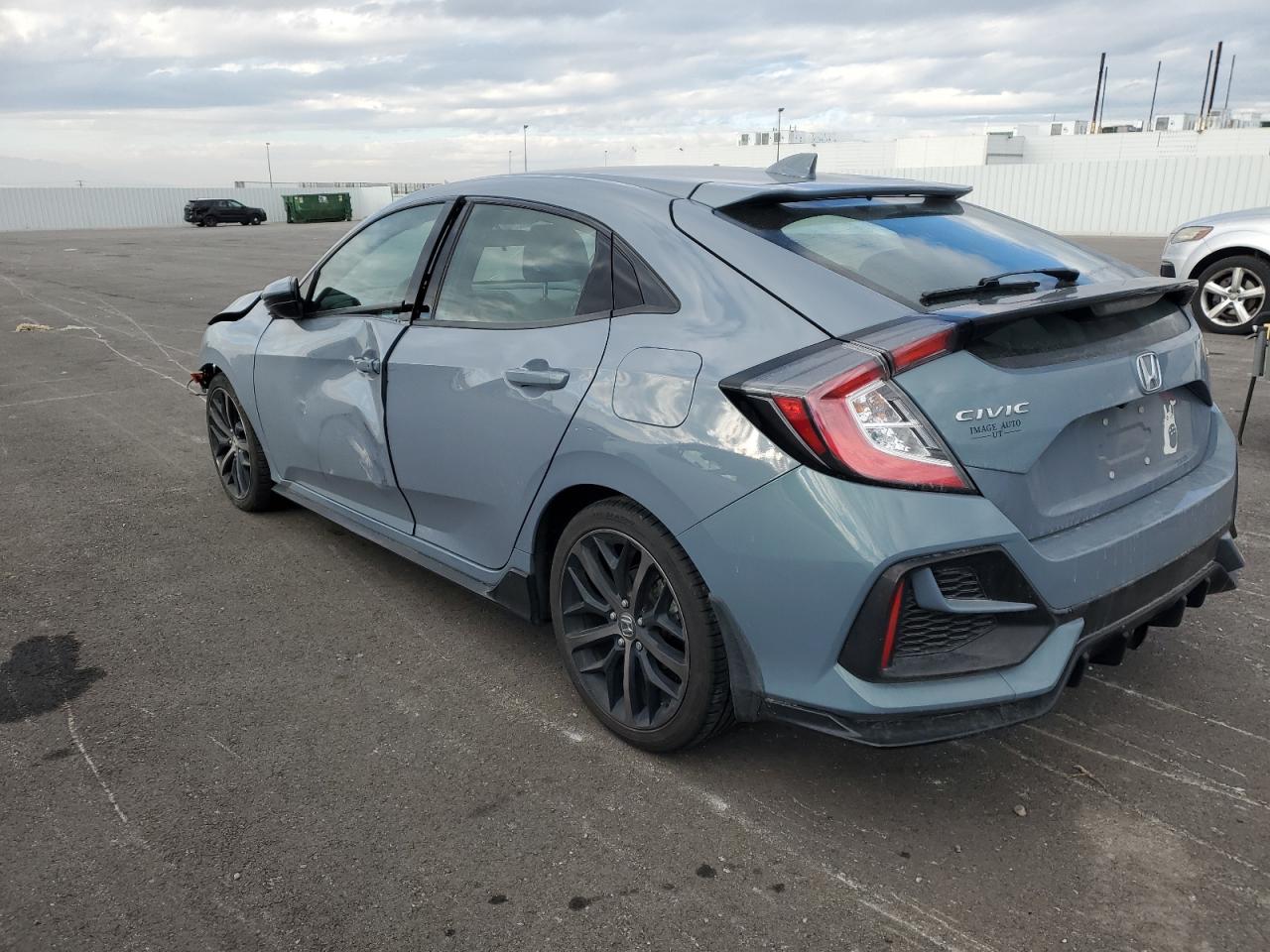 2020 Honda Civic VIN SHHFK7H49LU413575 Copart auction photo, front end / side damage thumbnail 2