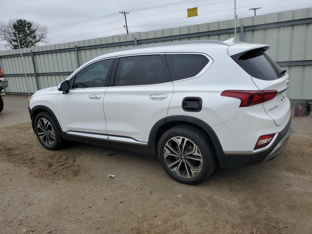 2019 Hyundai Santa Fe VIN 5NMS53AA6KH114767 Copart auction photo, front end / minor dent/scratches damage thumbnail 2