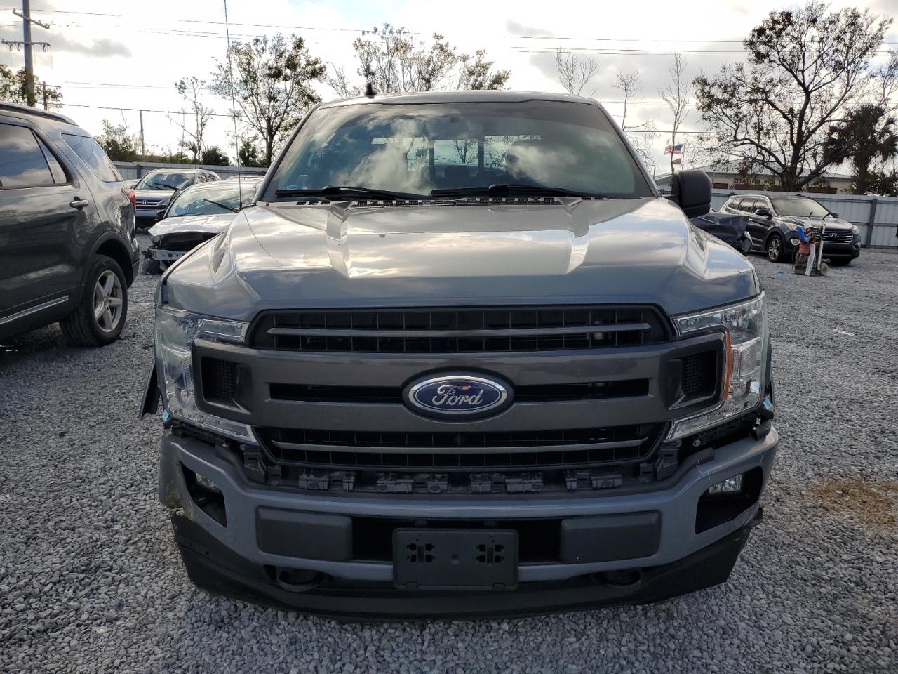 2019 Ford F-150 VIN 1FTEW1EP6KKE72761 Copart auction photo, all over / front end damage thumbnail 5