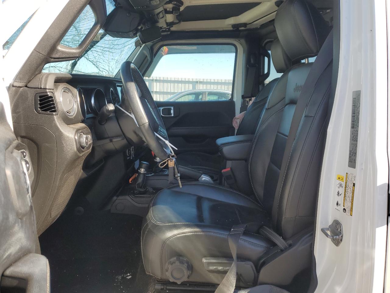 2019 Jeep Wrangler VIN 1C4HJXEG9KW575681 Copart auction photo, all over damage thumbnail 7