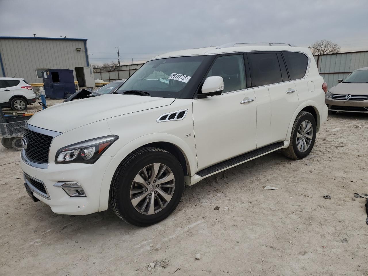 2017 Infiniti QX80 VIN JN8AZ2NEXH9158268