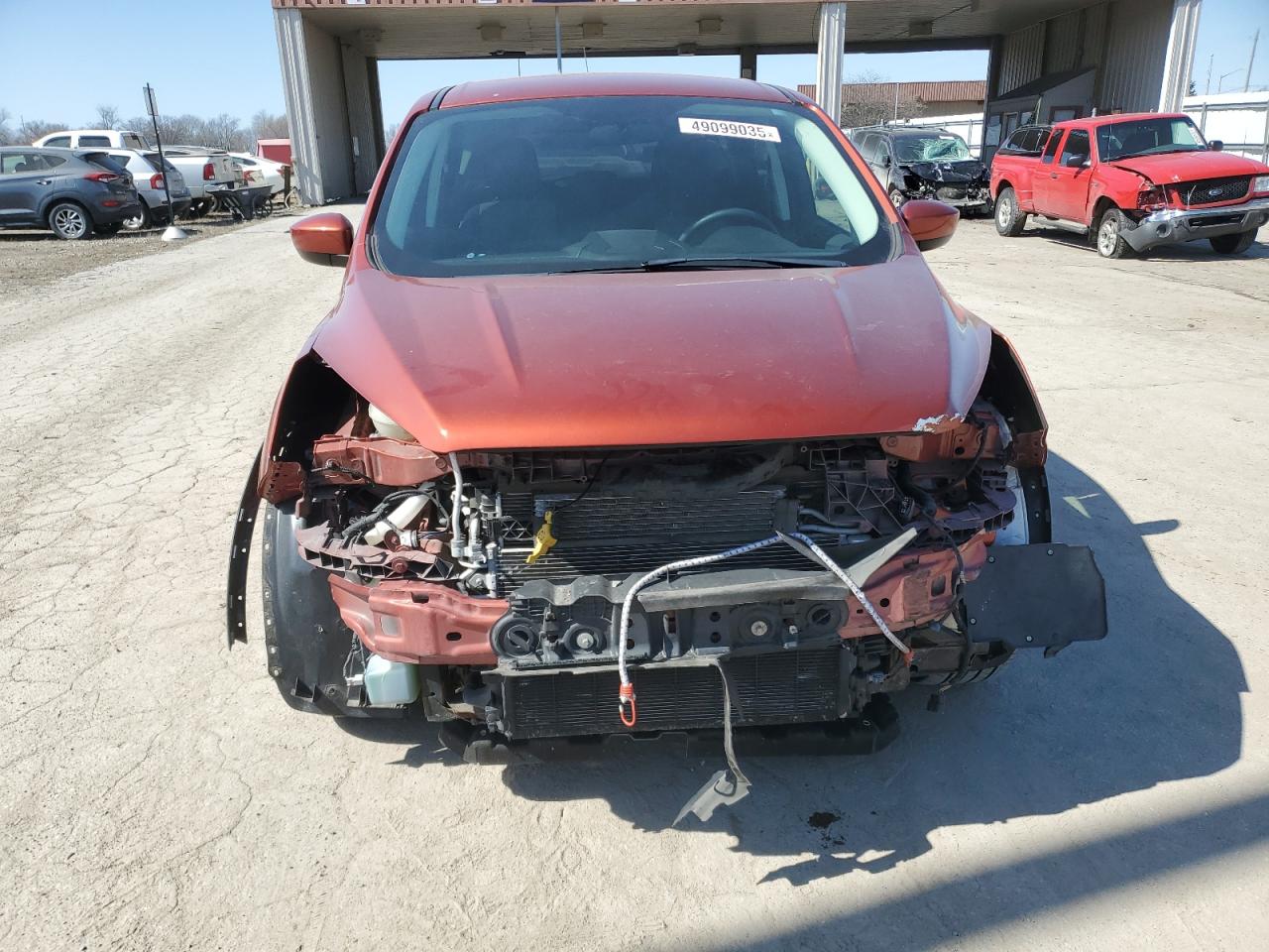 2019 Ford Escape VIN 1FMCU9GDXKUB77242 Copart auction photo, front end damage thumbnail 5