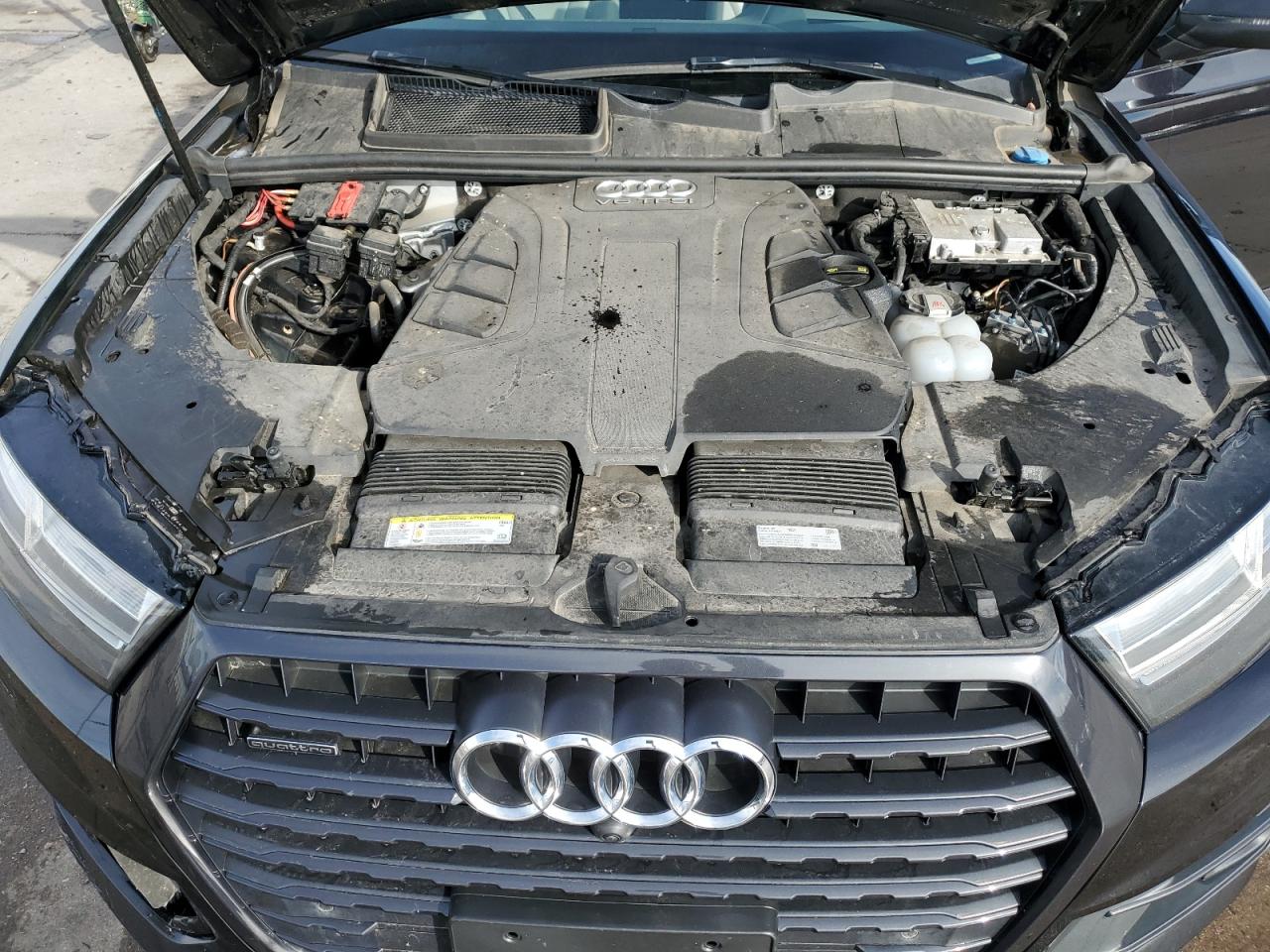 2018 Audi Q7 VIN WA1VAAF71JD050908 Copart auction photo, side damage thumbnail 12