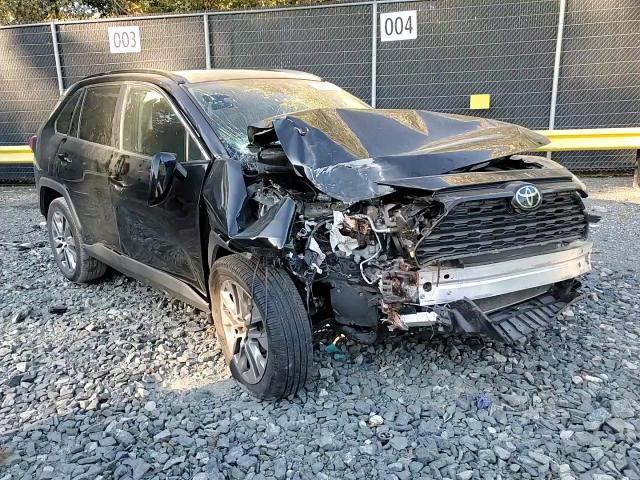 2021 Toyota RAV 4 VIN 2T3A1RFV8MW193704 Copart auction photo, front end / side damage thumbnail 12