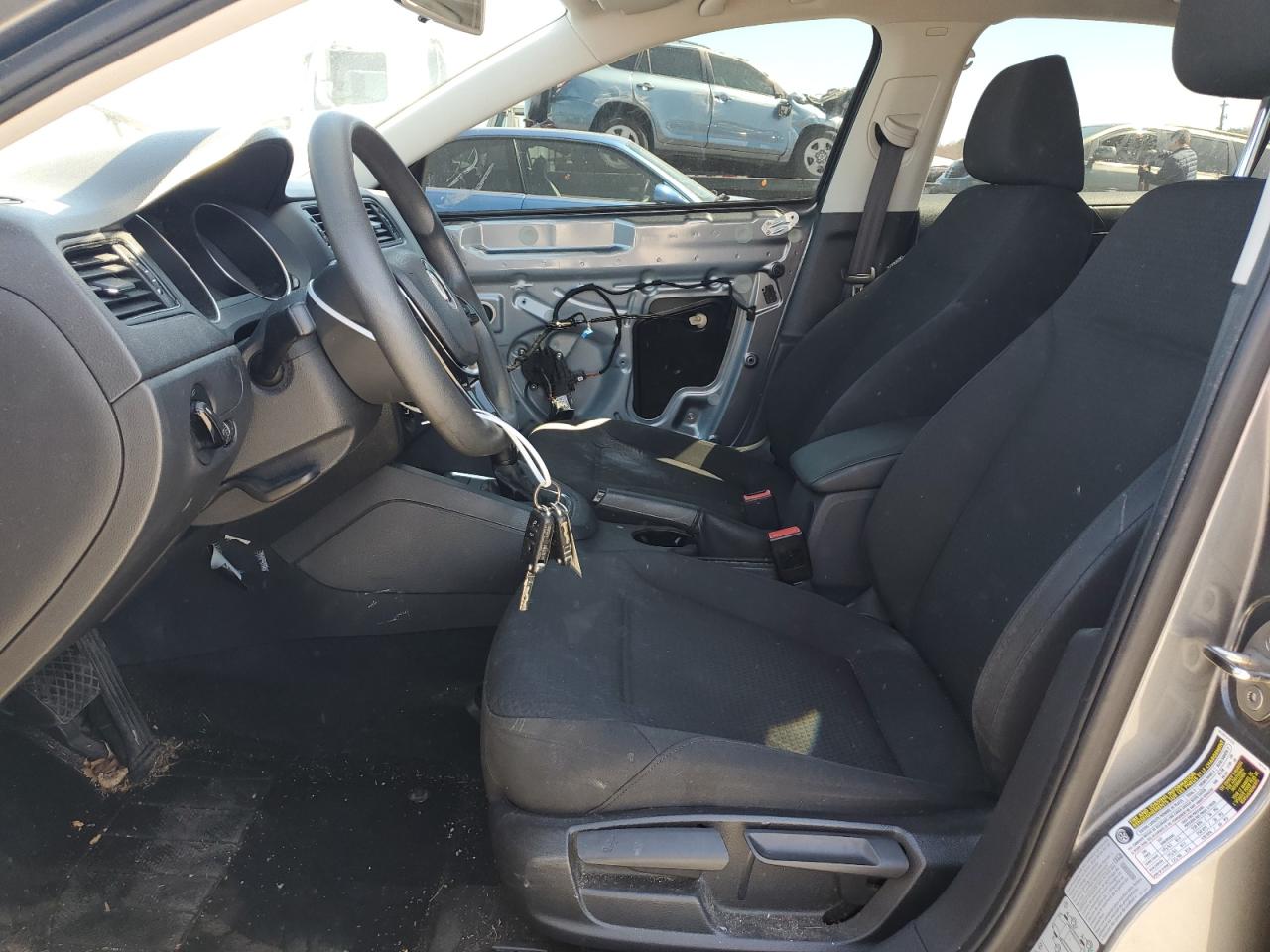 2015 Volkswagen Jetta VIN 3VW2K7AJ0FM311773 Copart auction photo, front end / side damage thumbnail 7