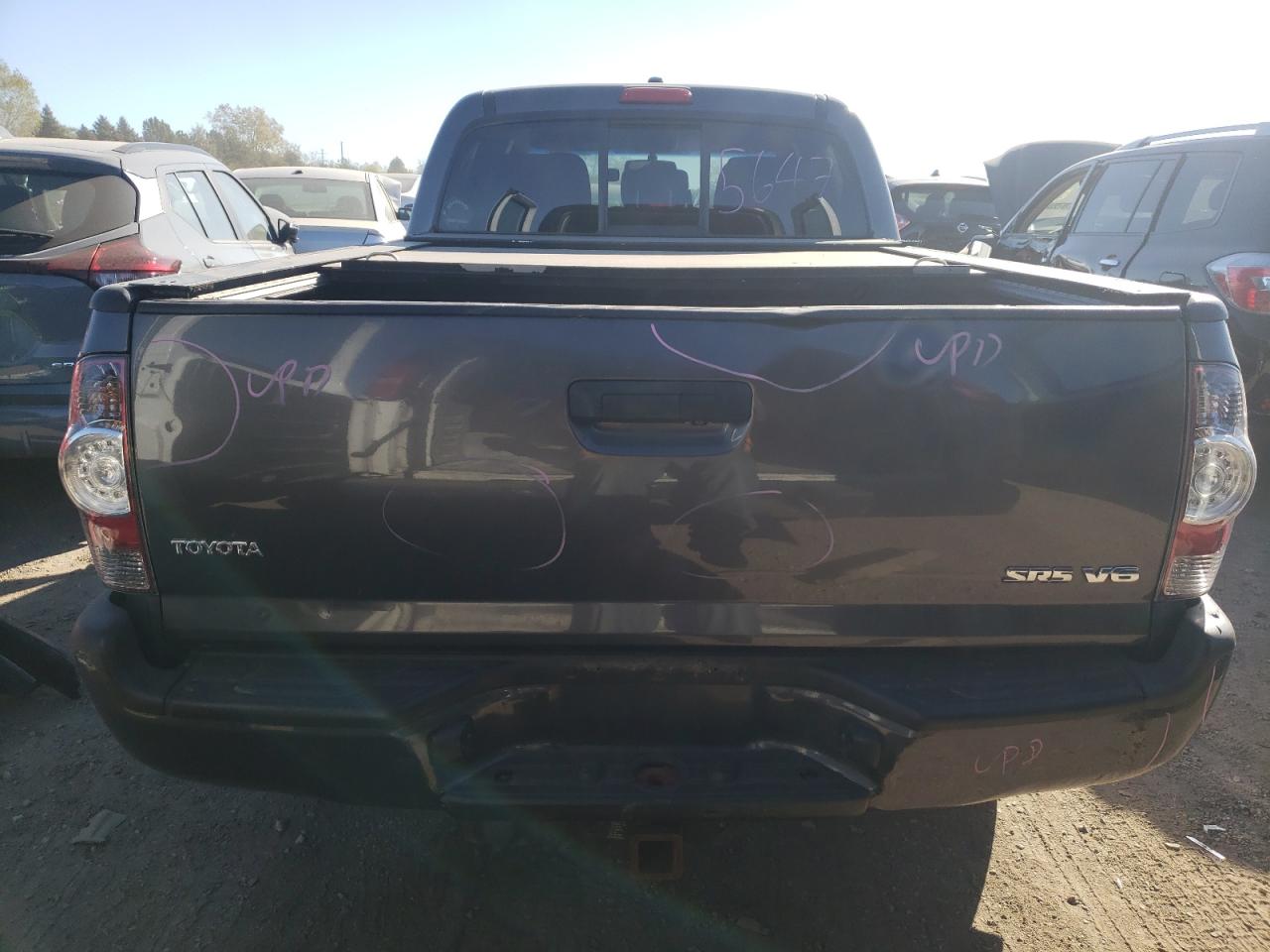 2011 Toyota Tacoma VIN 3TMMU4FN4BM029369 Copart auction photo, front end damage thumbnail 6