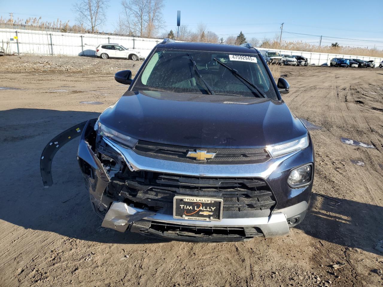 2021 Chevrolet TrailBlazer VIN KL79MPSL9MB108054 Copart auction photo, front end damage thumbnail 5