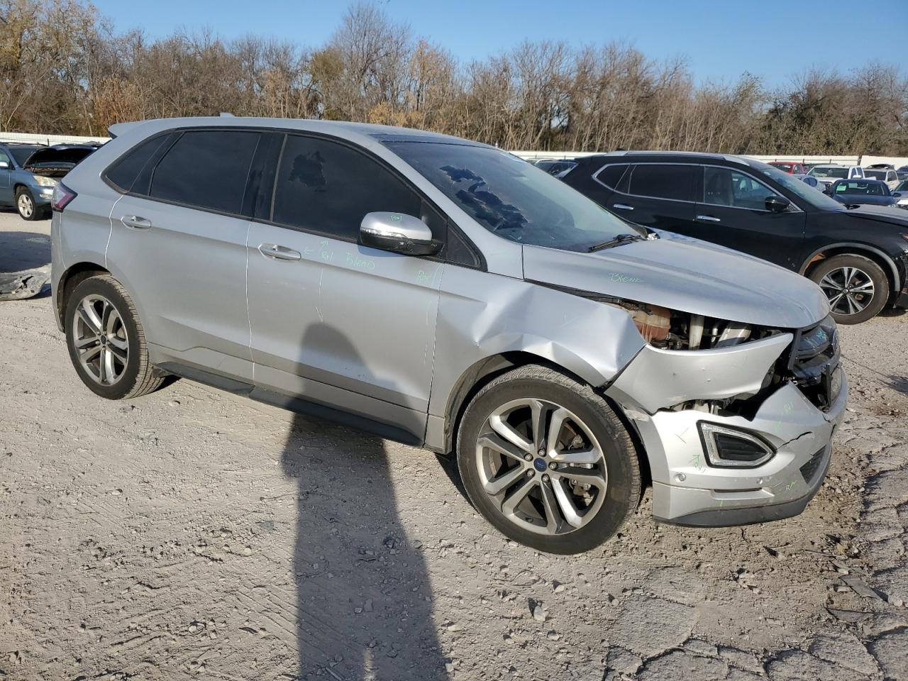 2015 Ford Edge VIN 2FMTK3AP8FBB58917 Copart auction photo, front end damage thumbnail 4