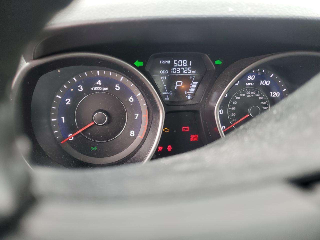 2013 Hyundai Elantra VIN 5NPDH4AE3DH416760 Copart auction photo, front end damage thumbnail 9