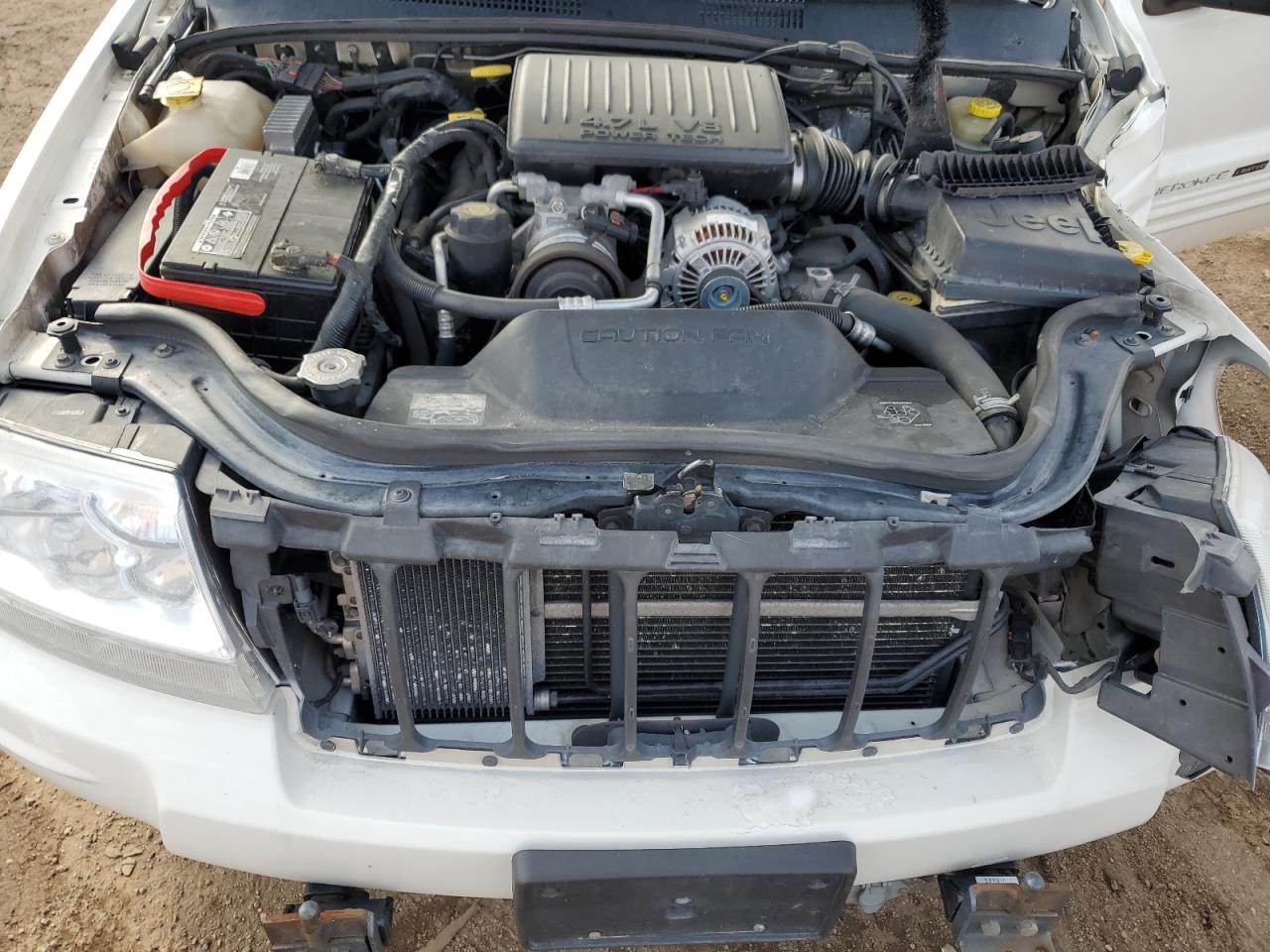 2004 Jeep Grand Cherokee VIN 1J4GW58N74C142578 Copart auction photo, front end damage thumbnail 14