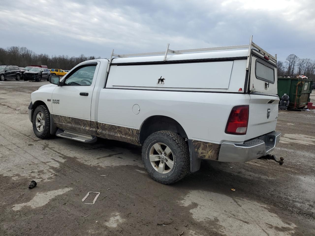2013 RAM 1500 VIN 3C6JR7DT3DG514988 Copart auction photo, front end / side damage thumbnail 2