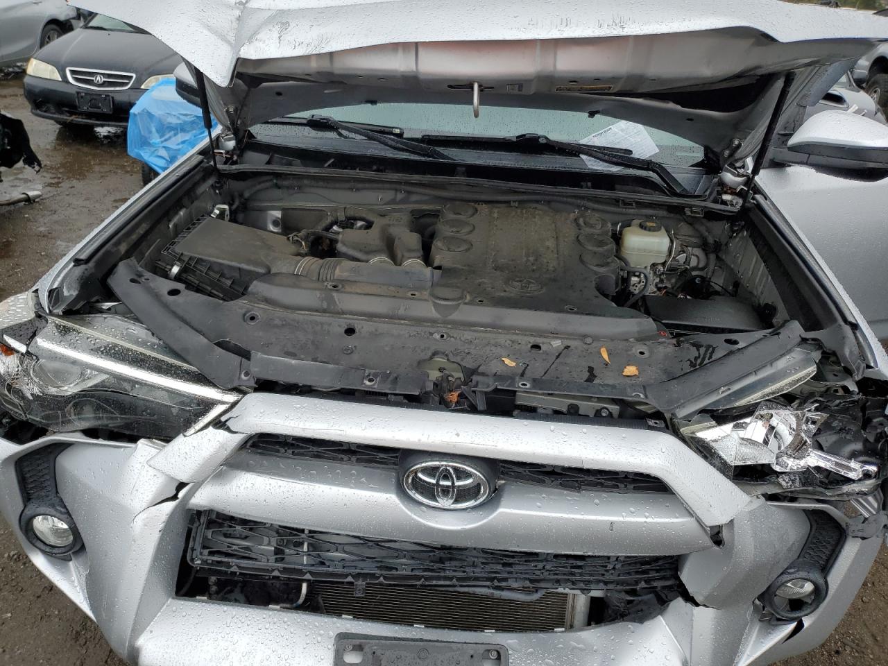 2018 Toyota 4Runner VIN JTEBU5JRXJ5565850 Copart auction photo, front end damage thumbnail 12