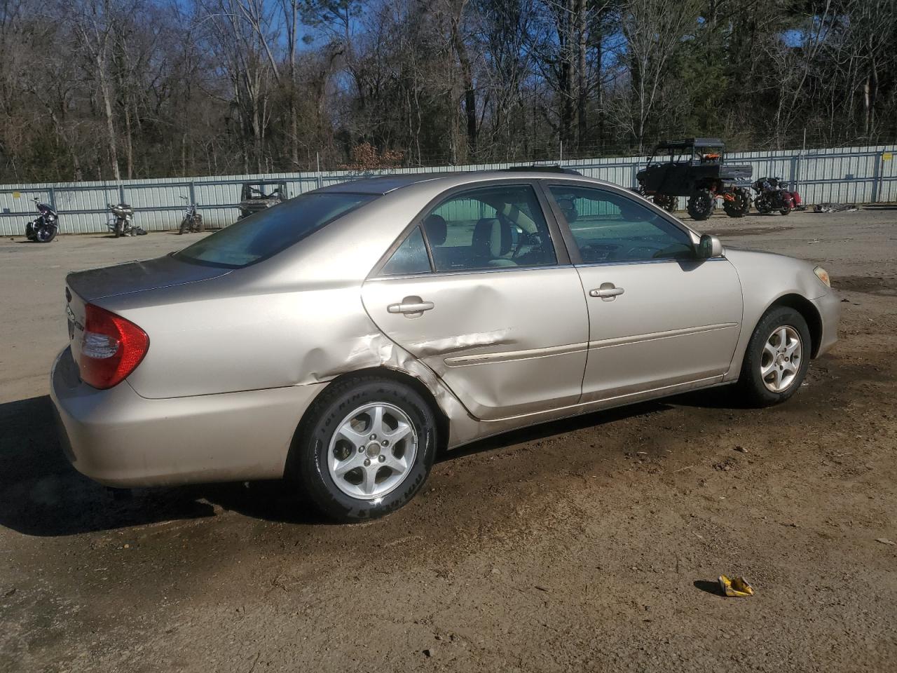 2004 Toyota Camry VIN 4T1BE32K44U273608 Copart auction photo, side / rear end damage thumbnail 3