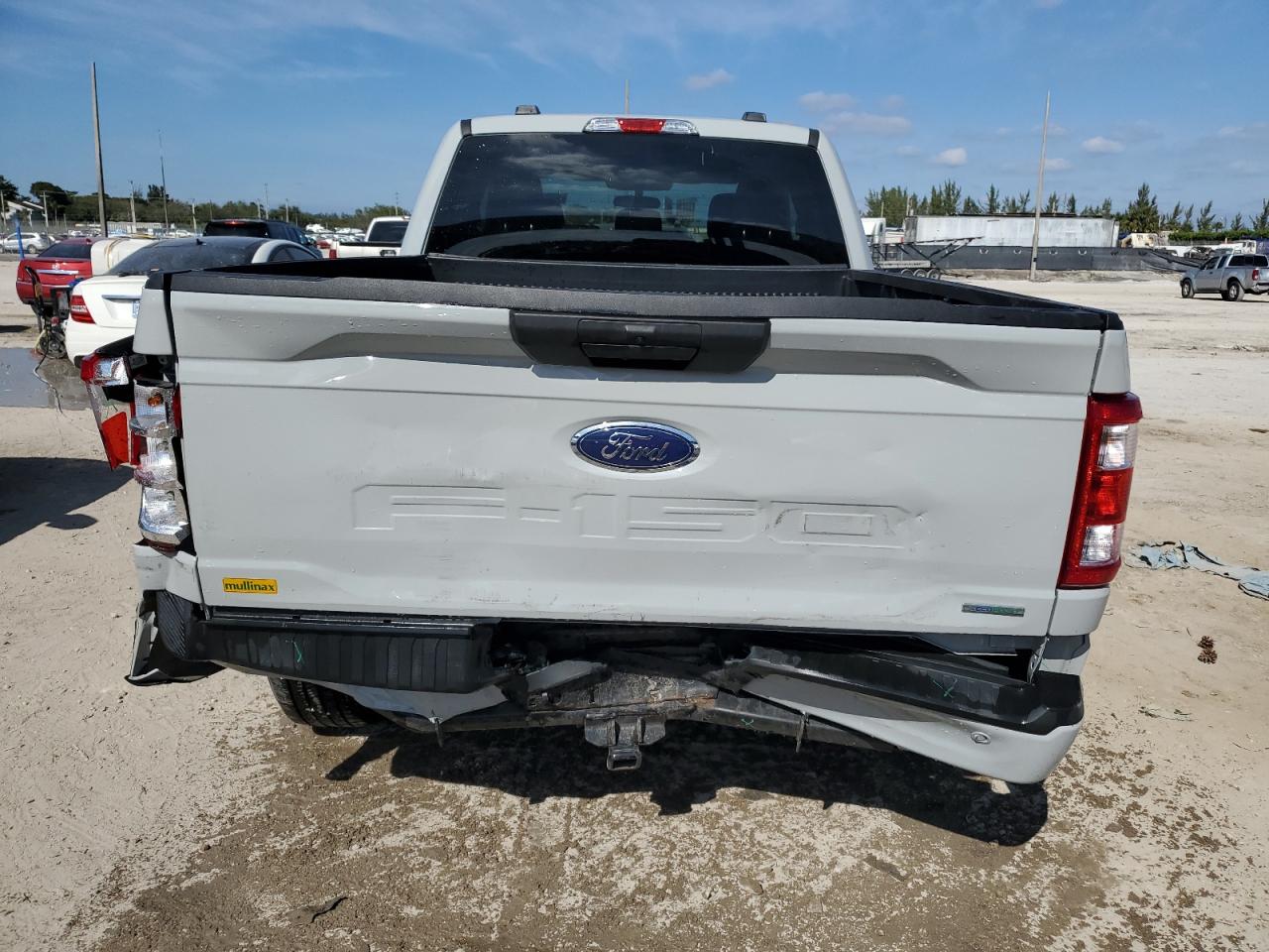 2023 Ford F-150 VIN 1FTEX1CP6PKF95077 Copart auction photo, front end / rear end damage thumbnail 6