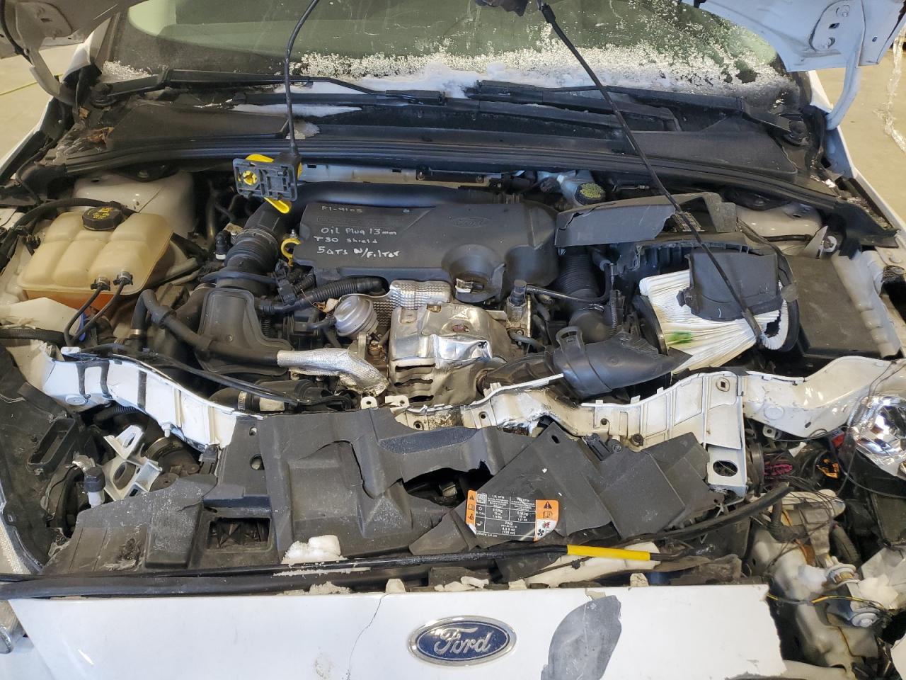 2015 Ford Focus VIN 1FADP3FE3FL341357 Copart auction photo, front end damage thumbnail 13