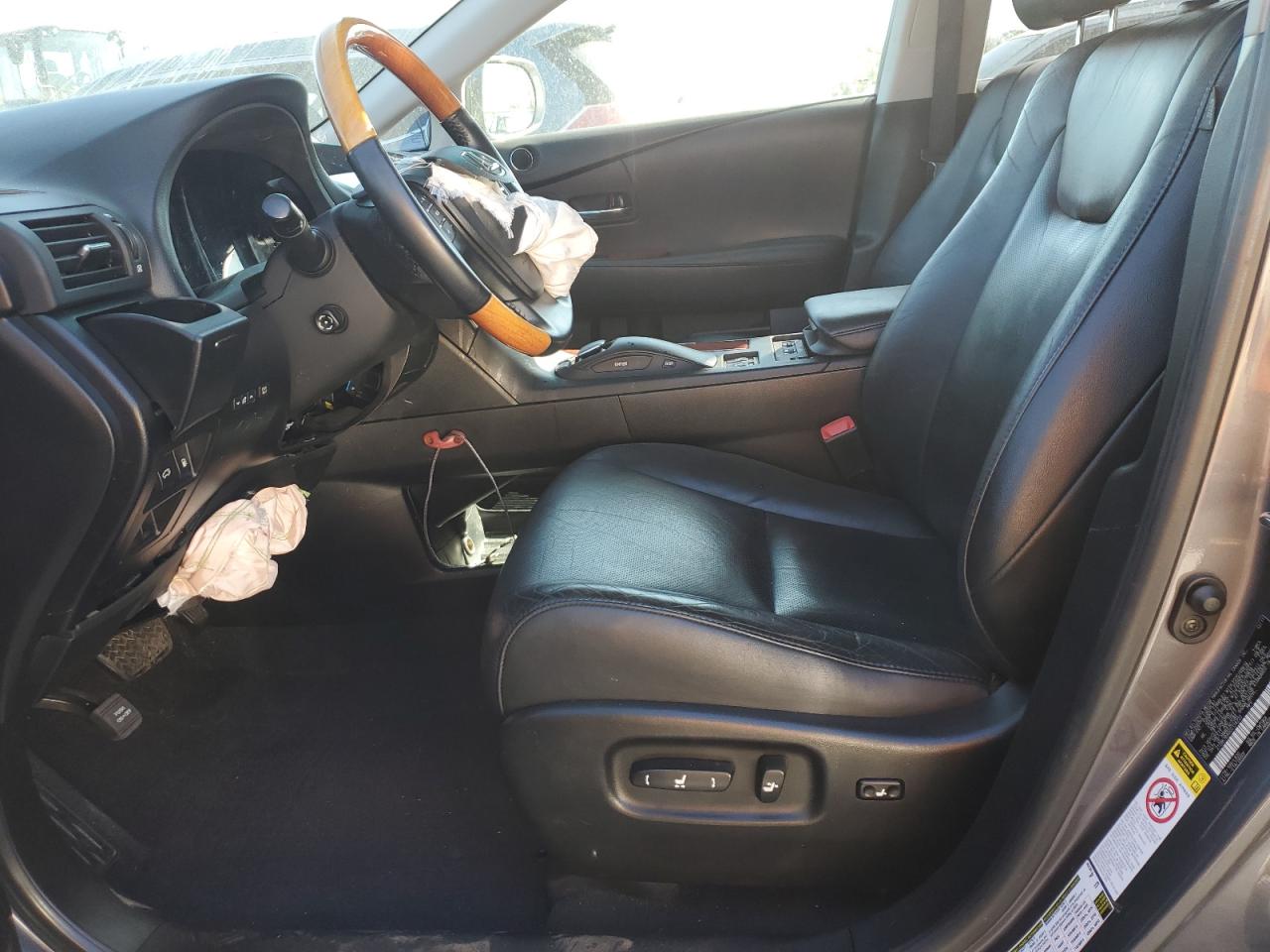 2012 Lexus RX VIN 2T2BK1BA0CC134222 Copart auction photo, front end damage thumbnail 7