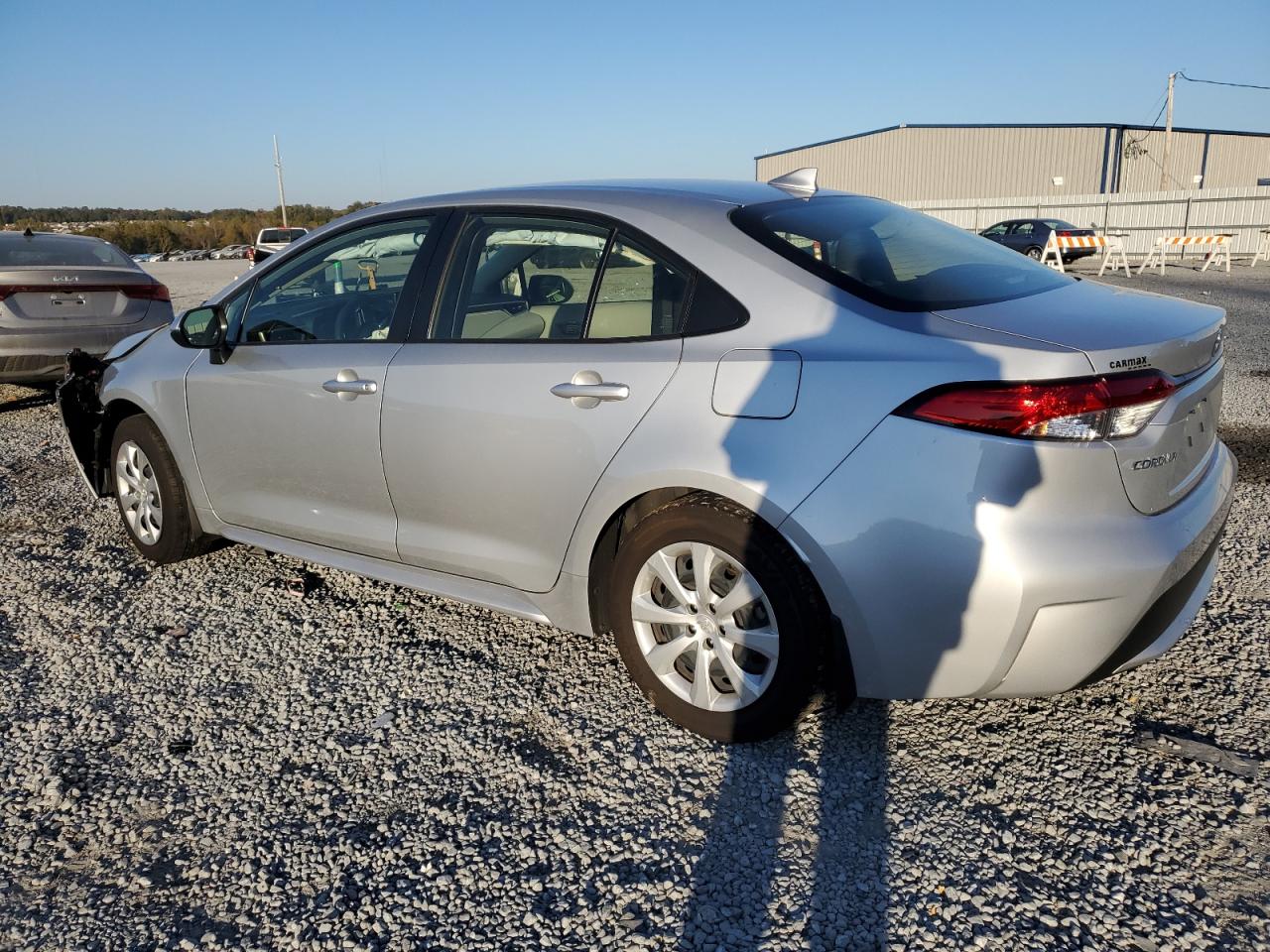 2022 Toyota Corolla VIN JTDEPMAEXNJ221576 Copart auction photo, front end damage thumbnail 2